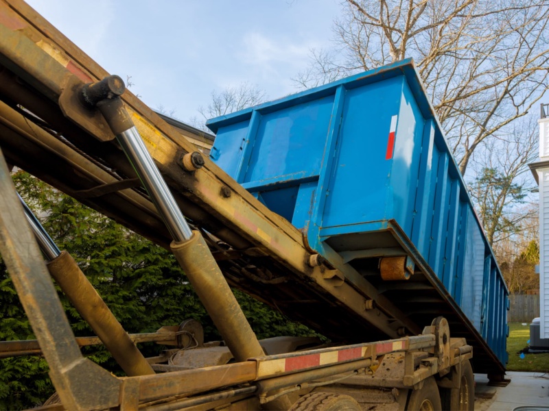 Make Moving Easier by Renting a Rolloff Dumpster