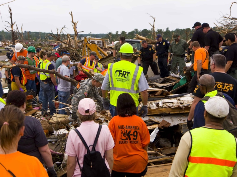 How are Dumpster Rolloffs Vital to Community Cleanup After a Tornado Strikes?